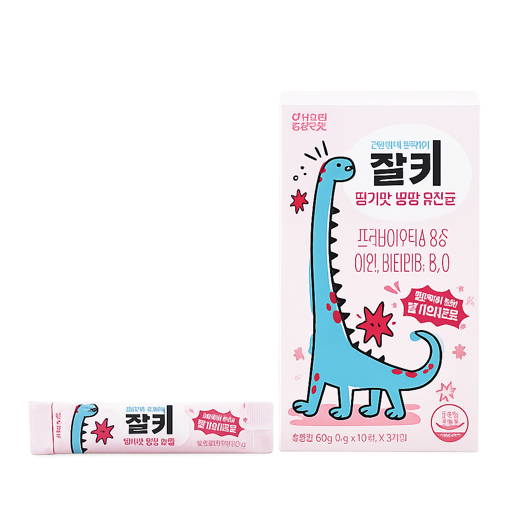 잘키 딸기맛 팡팡 유산균