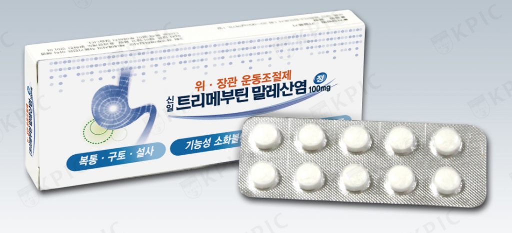 트리메부틴 말레산염정
